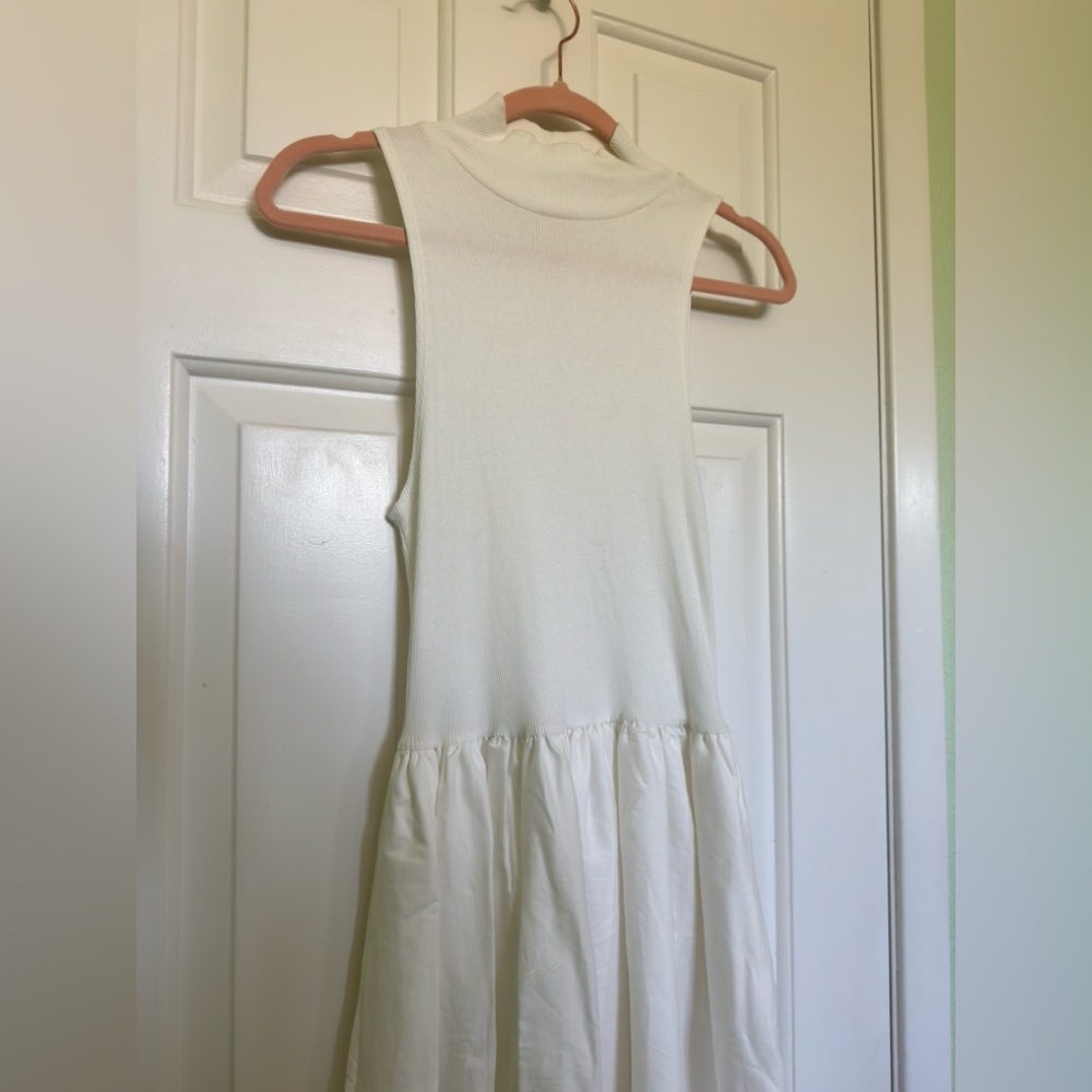 Reformation Sleeveless Cream Dress New XS Stunning NEW - Picture 9 of 15